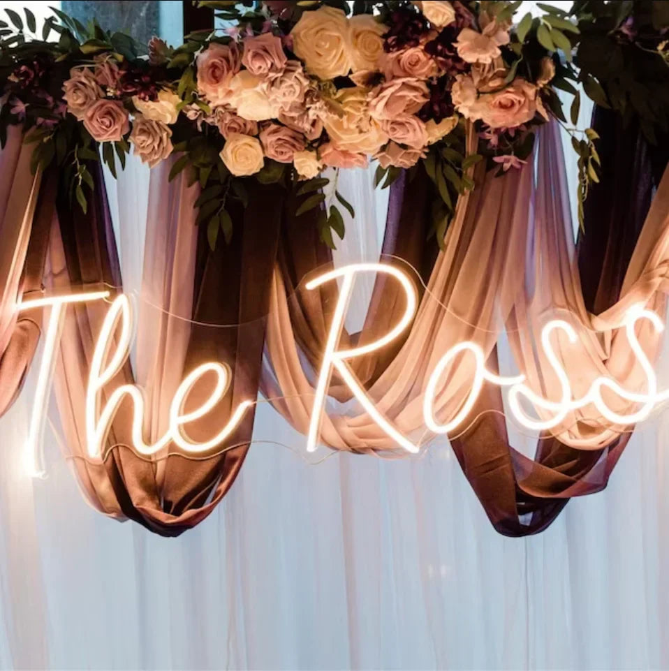 Personalised Light Up Name Signs for Every Occasion