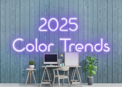 2025 neon sign color trends