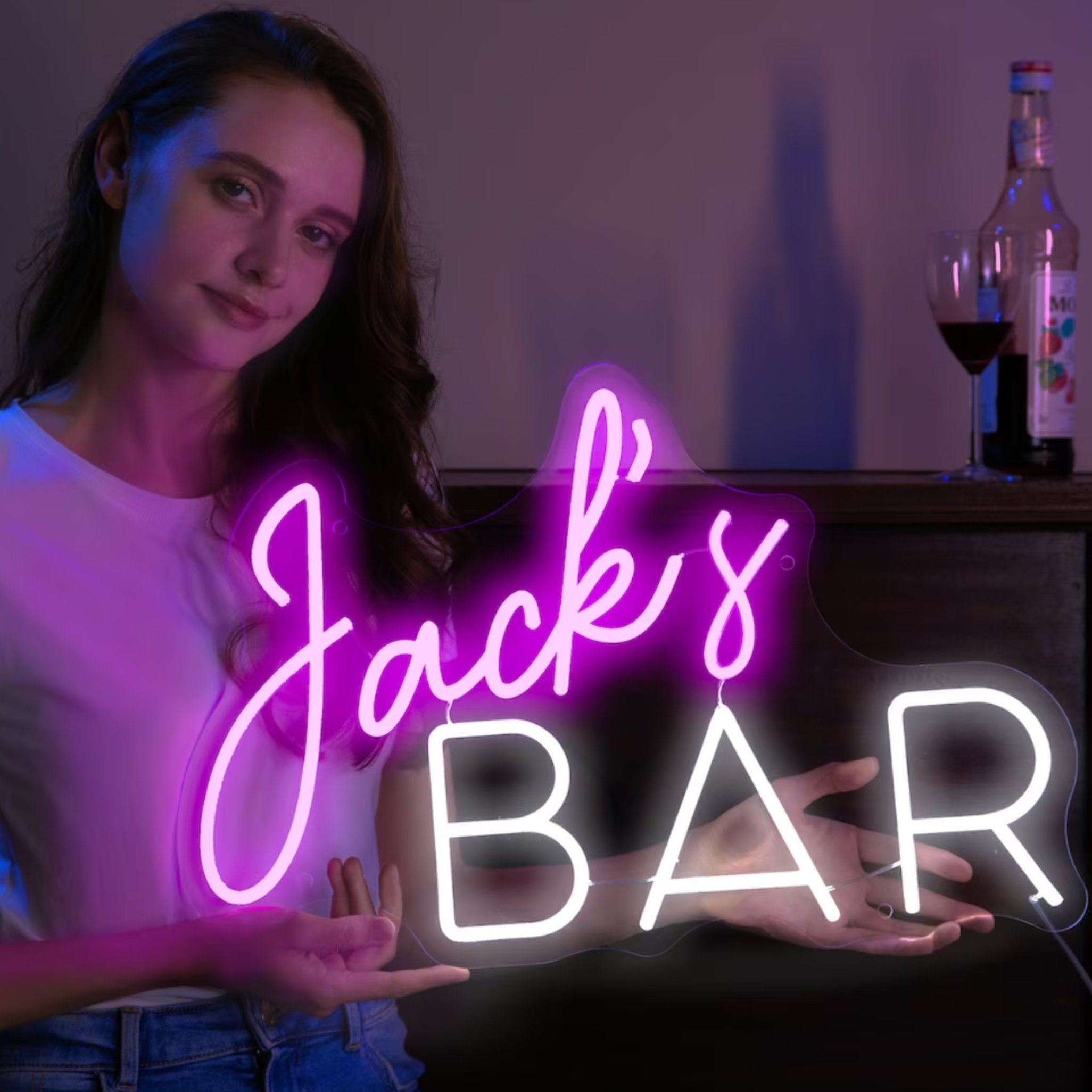 Custom Name Bar Neon Sign