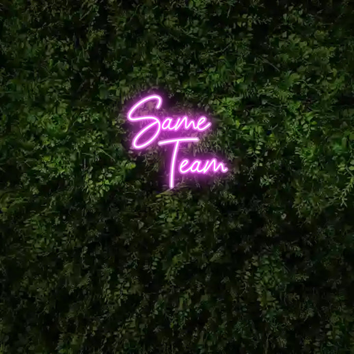 Custom Neon: Same
    Team