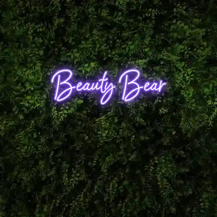 Custom Neon: Beauty Bear