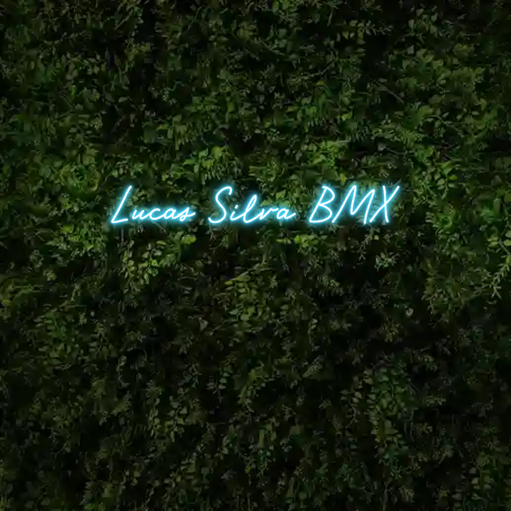 Custom Neon: Lucas Silva BMX