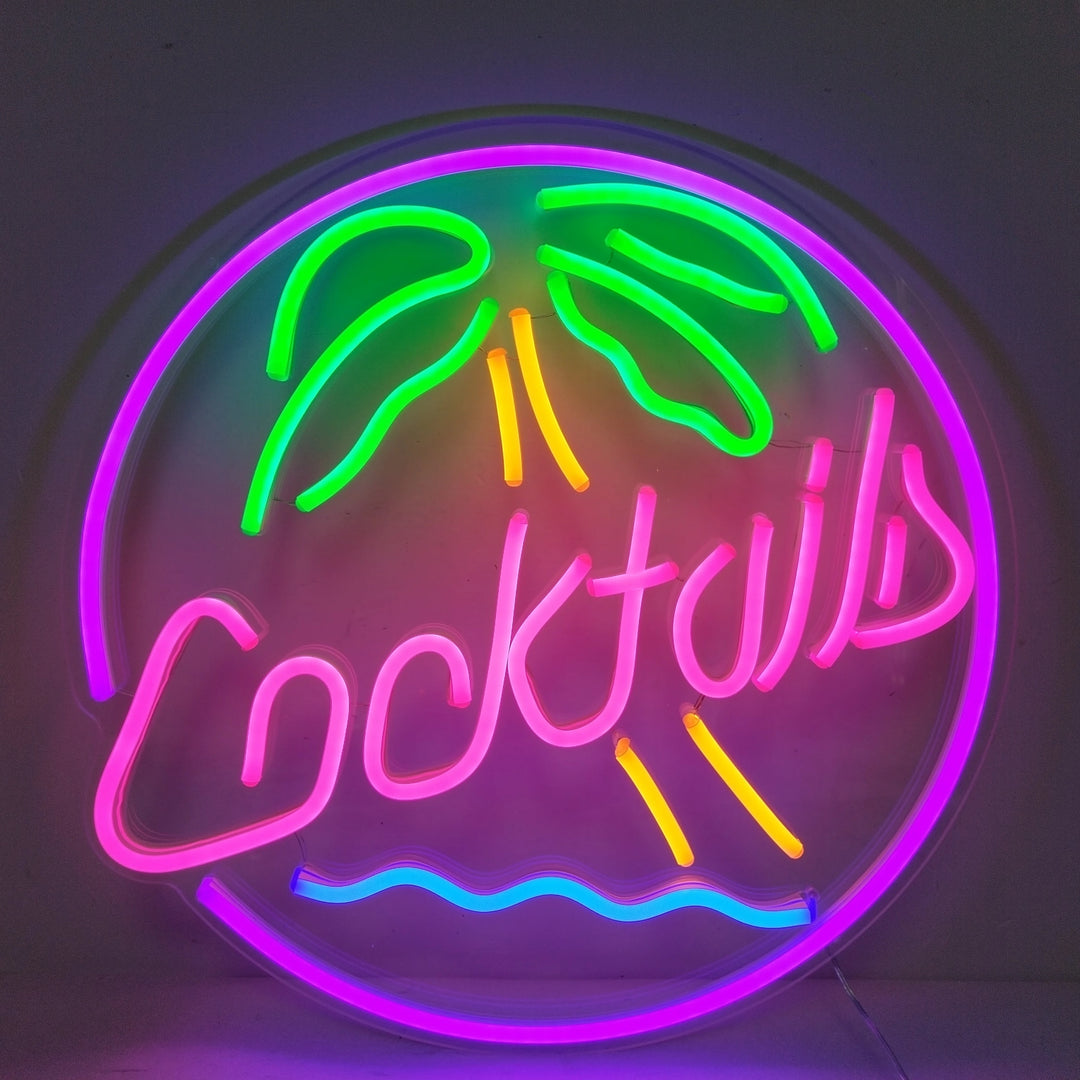 Cocktails Beer Neon Sign - GEEKNEON