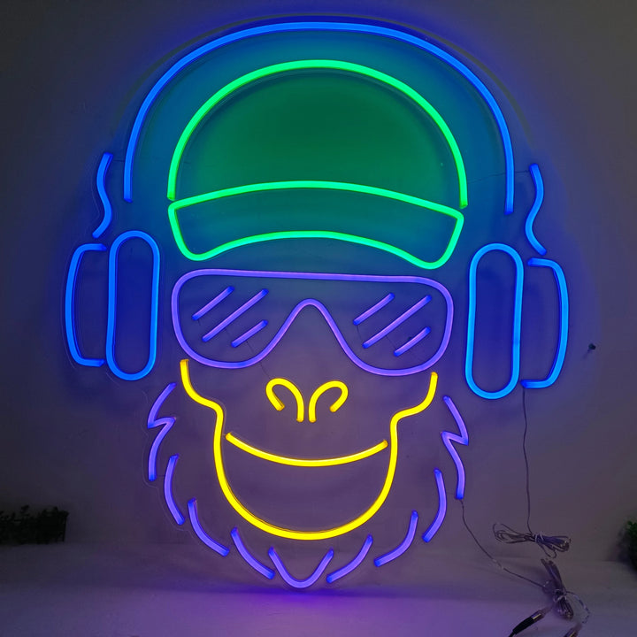 Cool Monkey Neon Sign - GEEKNEON