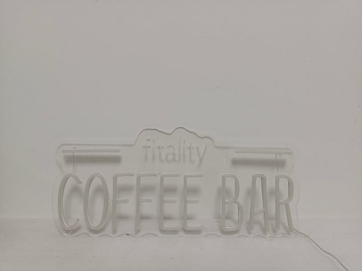 Custom Your Coffee Bar Name Neon Sign - GEEKNEON