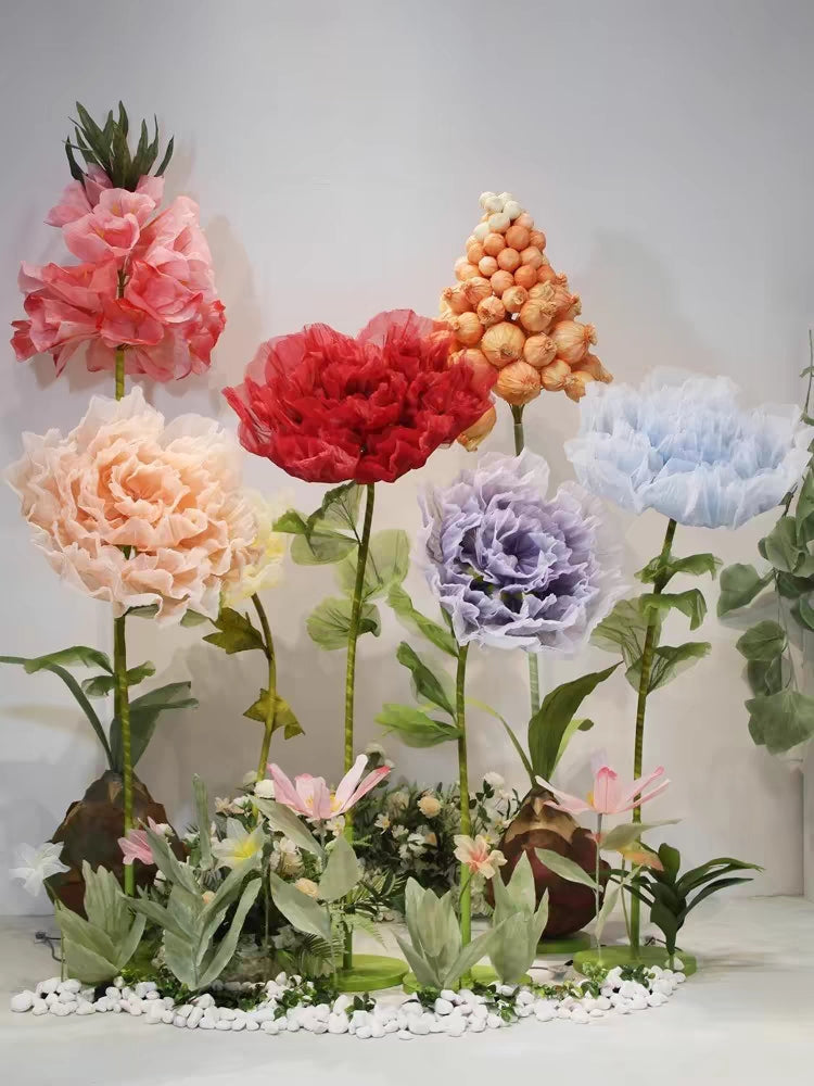 Automatic Blooming and Closing flowers for Wedding Decor - GEEKNEON