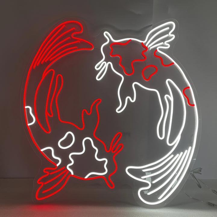 Koi Fish Neon Sign