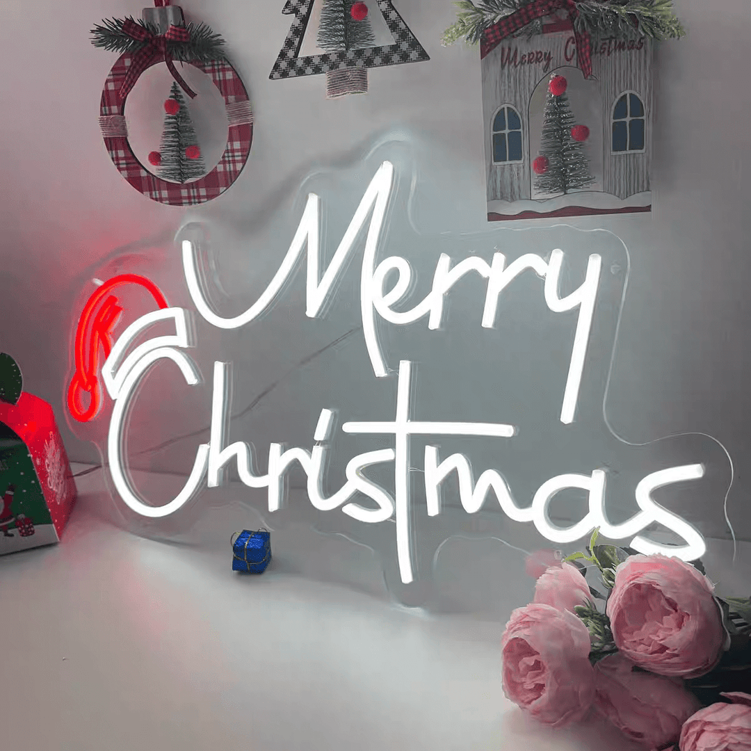 Merry Christmas Neon Sign