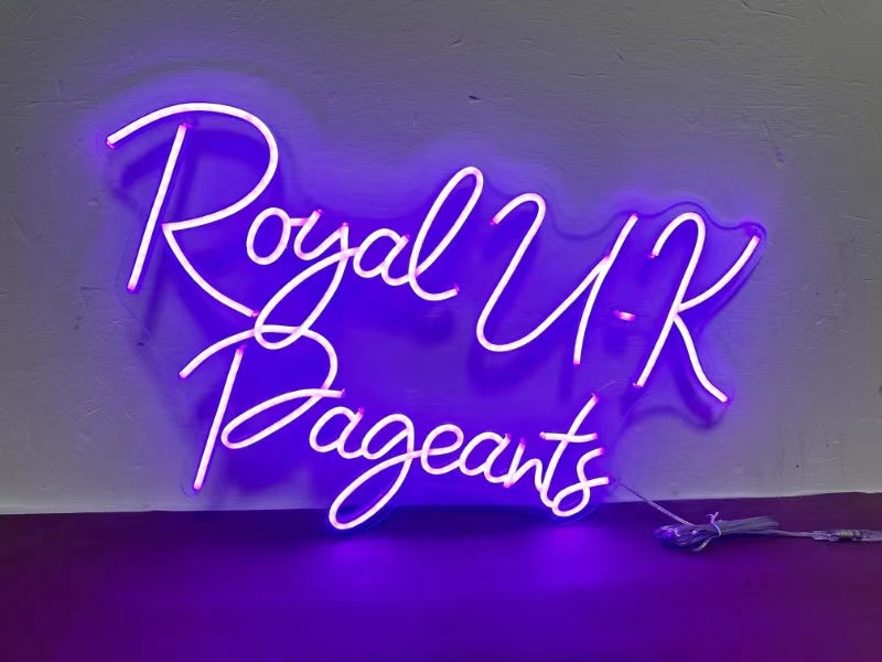 Custom Neon: Royal U.K 
P... - GEEKNEON