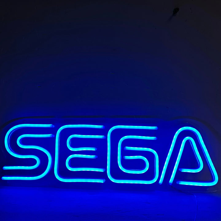 Sega Neon Sign for Game Room - GEEKNEON