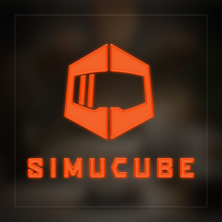 SIMUCUBE Logo Neon Sign