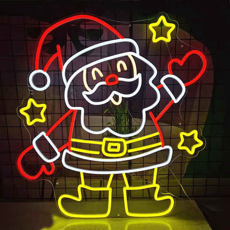 Santa Clous - LED Neon Sign