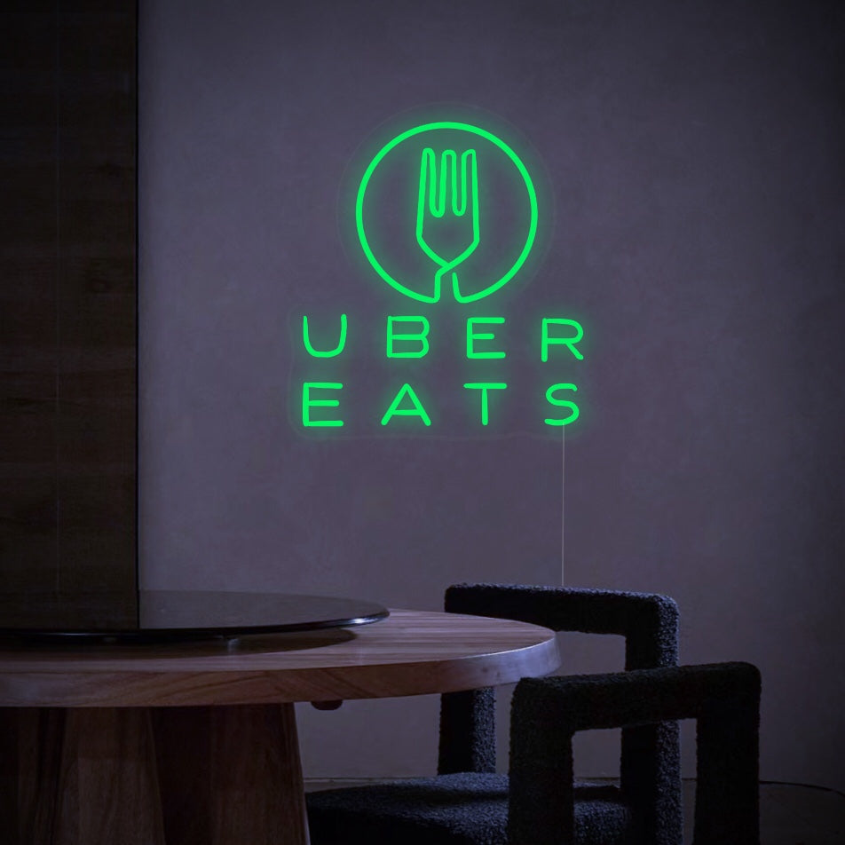 Uber Eats Neon Sign - GEEKNEON