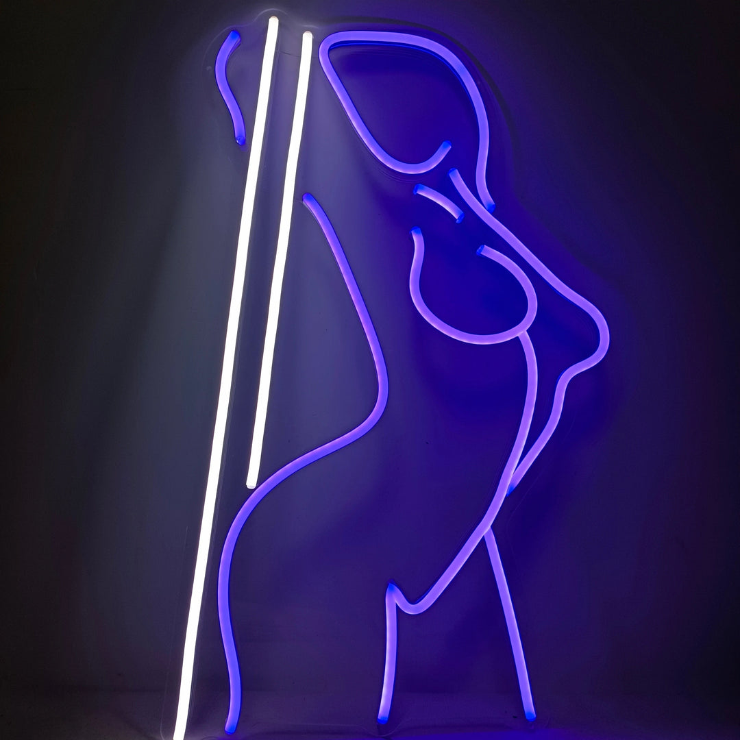 Woman Body Dancing Neon Sign - GEEKNEON