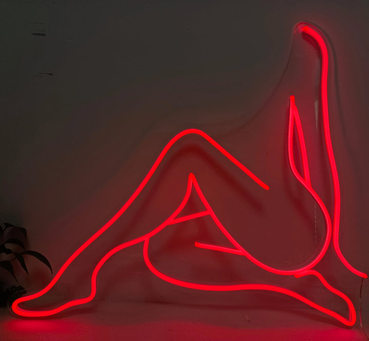 Woman Body Neon Sign for Man Cave - GEEKNEON