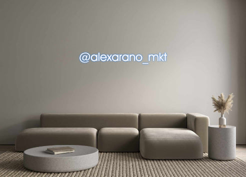 Custom Neon: @alexarano_mkt - GEEKNEON