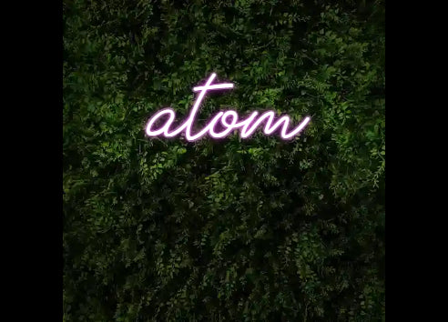 Custom Neon: atom - GEEKNEON