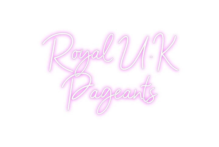 Custom Neon: Royal U.K 
P... - GEEKNEON