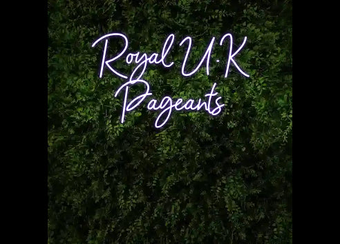 Custom Neon: Royal U.K 
P... - GEEKNEON