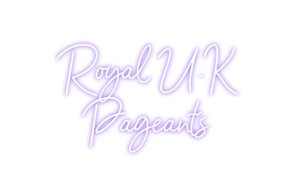 Custom Neon: Royal U.K 
P... - GEEKNEON