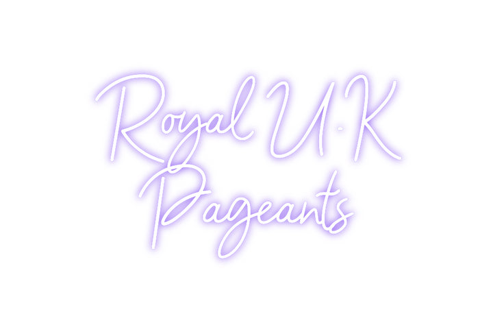 Custom Neon: Royal U.K 
P... - GEEKNEON