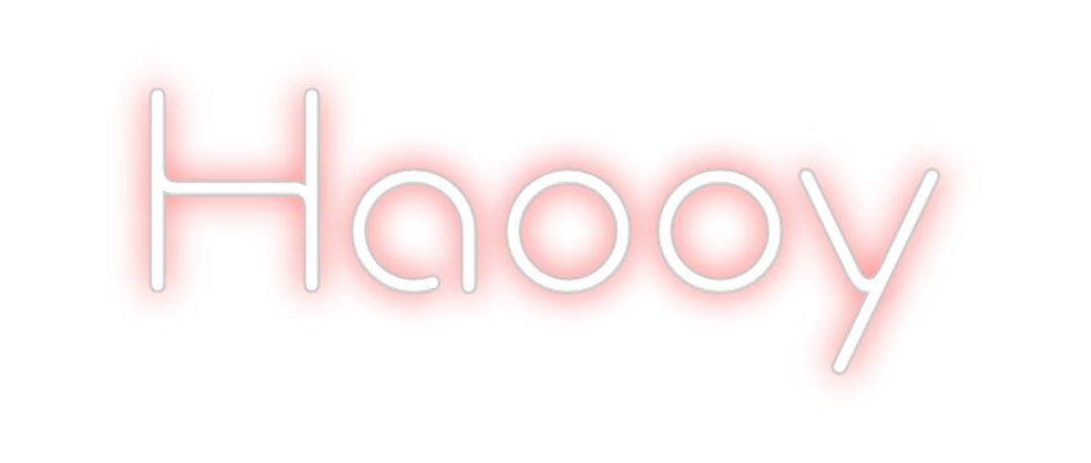 Custom Neon: Haooy - GEEKNEON