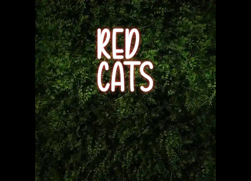 Custom Neon: Red
      Cats - GEEKNEON