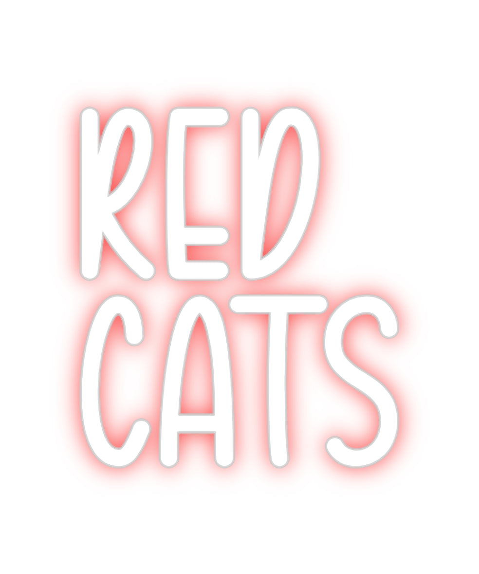 Custom Neon: Red
      Cats - GEEKNEON