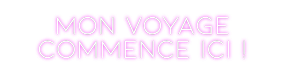 Custom Neon: Mon voyage 
... - GEEKNEON