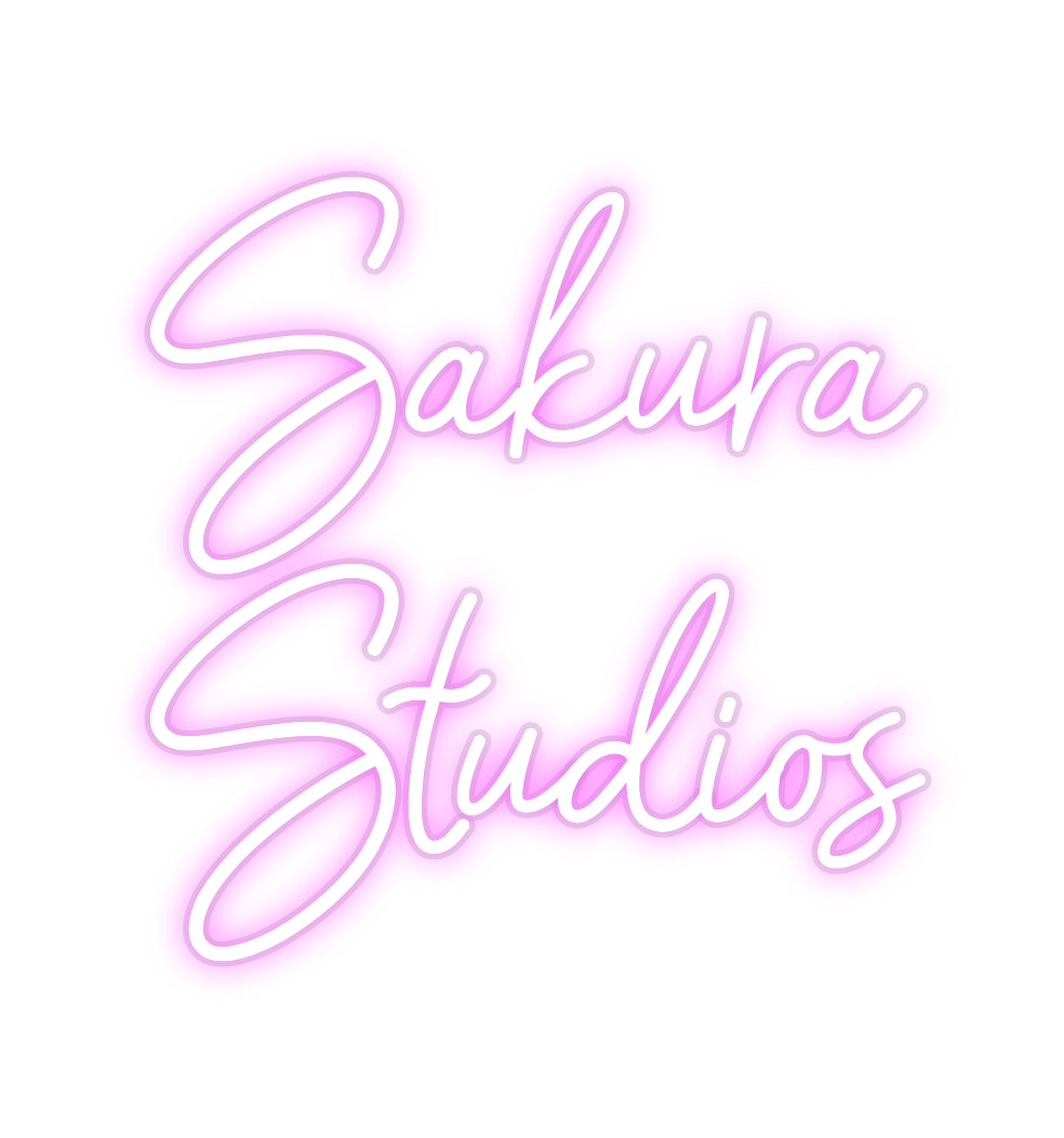 Custom Neon: Sakura 
Stud... - GEEKNEON