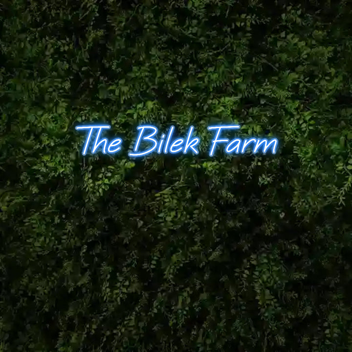 Custom Neon: The Bilek Farm - GEEKNEON