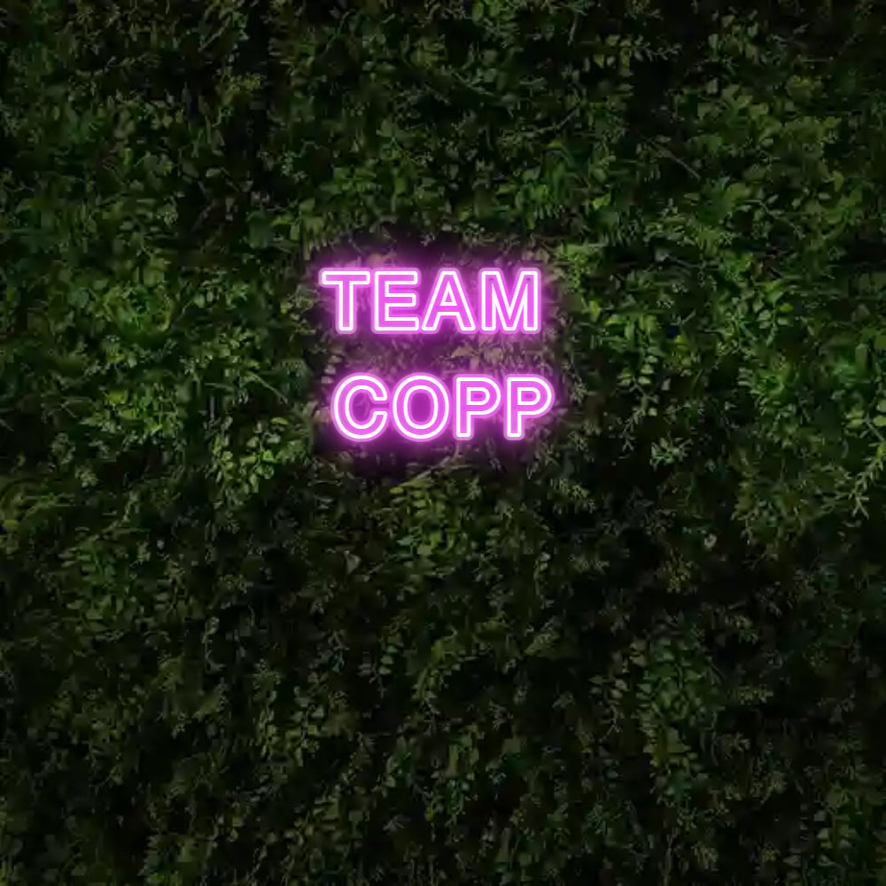 Custom Neon: TEAM 
COPP - GEEKNEON