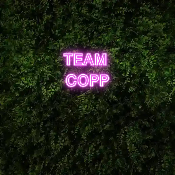 Custom Neon: TEAM 
COPP - GEEKNEON