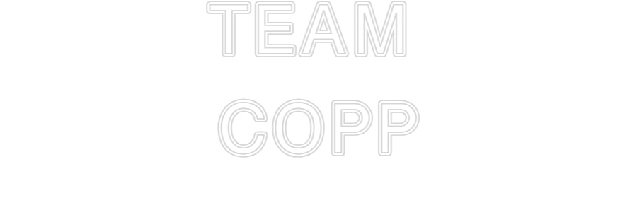 Custom Neon: TEAM 
COPP - GEEKNEON