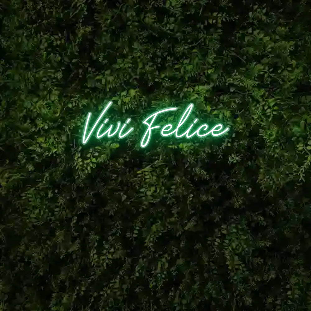 Vivi Felice Neon Sign - GEEKNEON