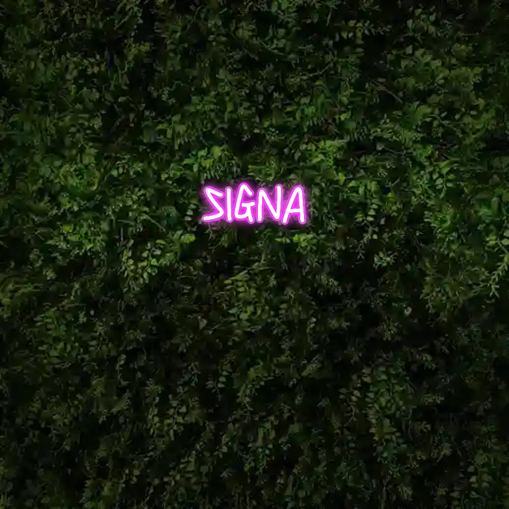 Custom Neon: Signa - GEEKNEON