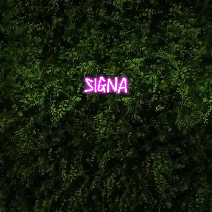 Custom Neon: Signa - GEEKNEON