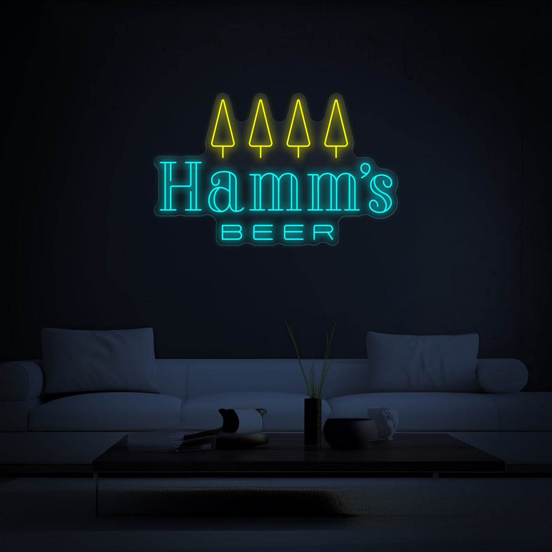 Hamm's Beer Neon Sign - GEEKNEON