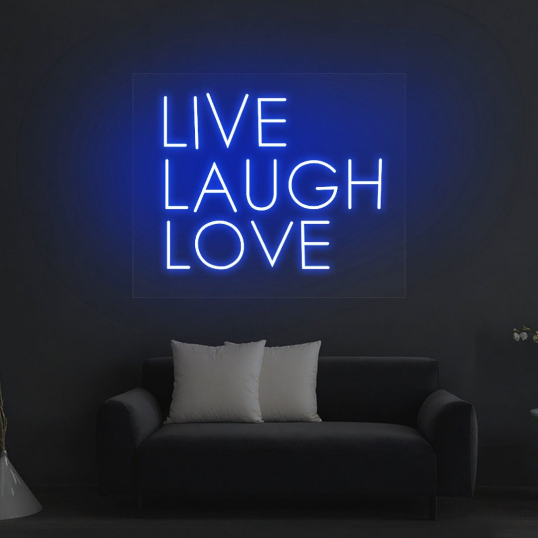 "Live Laugh Love" Neon Sign - GEEKNEON