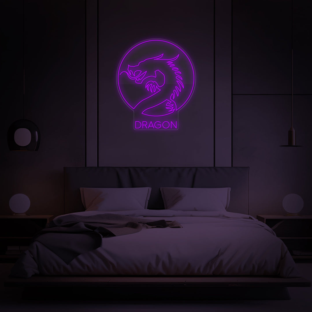 Dragon Neon Sign - GEEKNEON