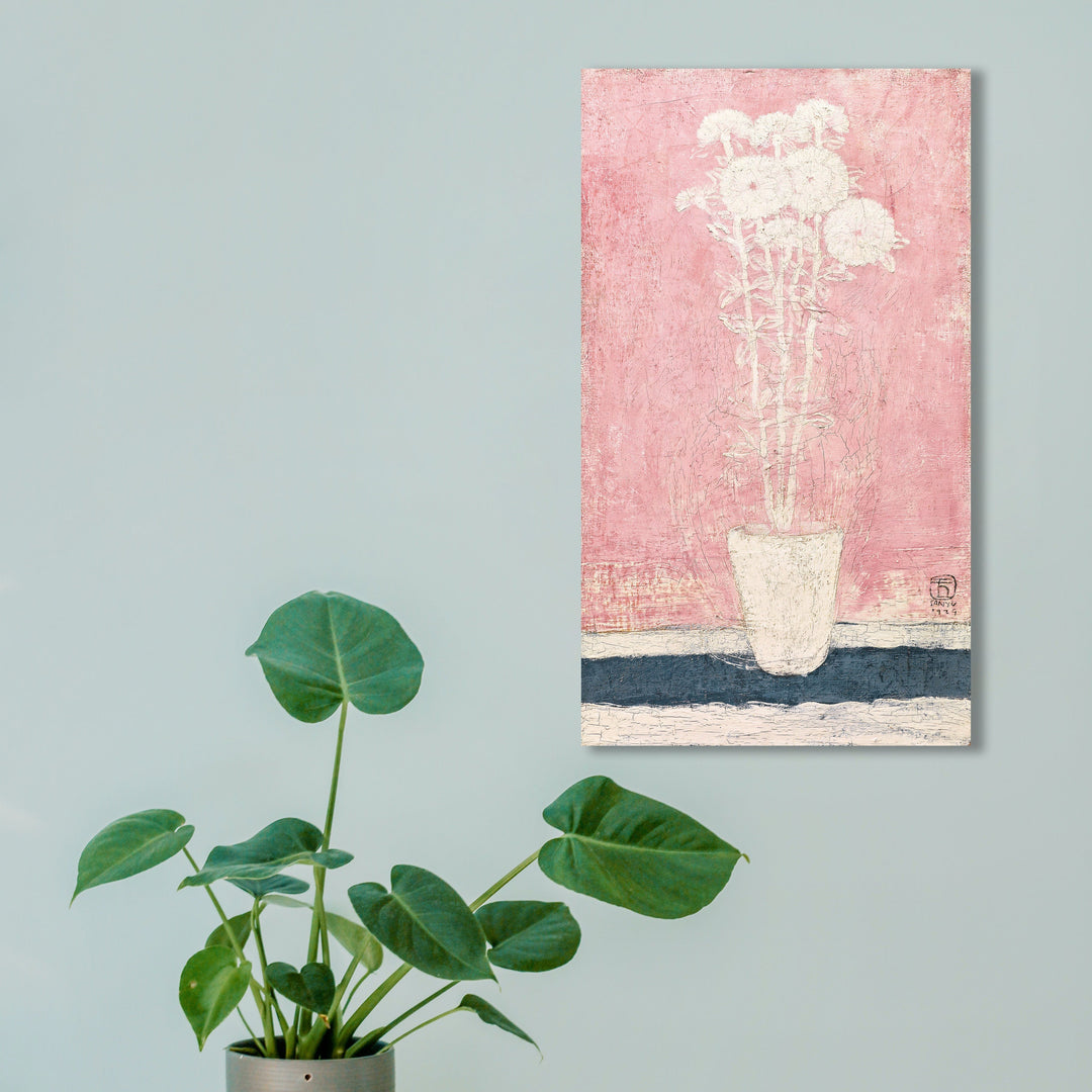 Flower Painting, Handmade Wall Art - GEEKNEON