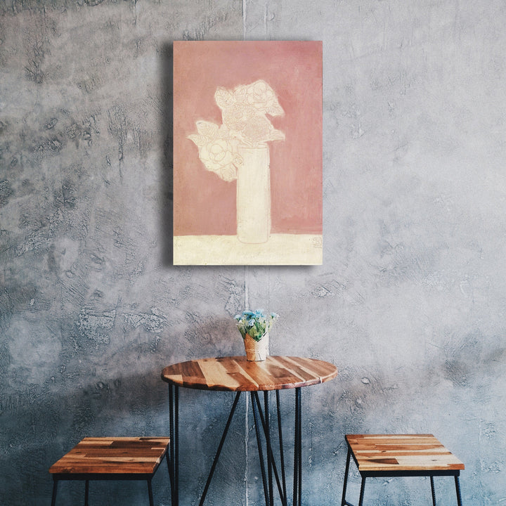 Flower Painting, Handmade Artwork for Wall Decor - GEEKNEON