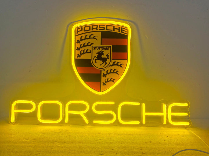 PORSCHE Neon Sign - GEEKNEON