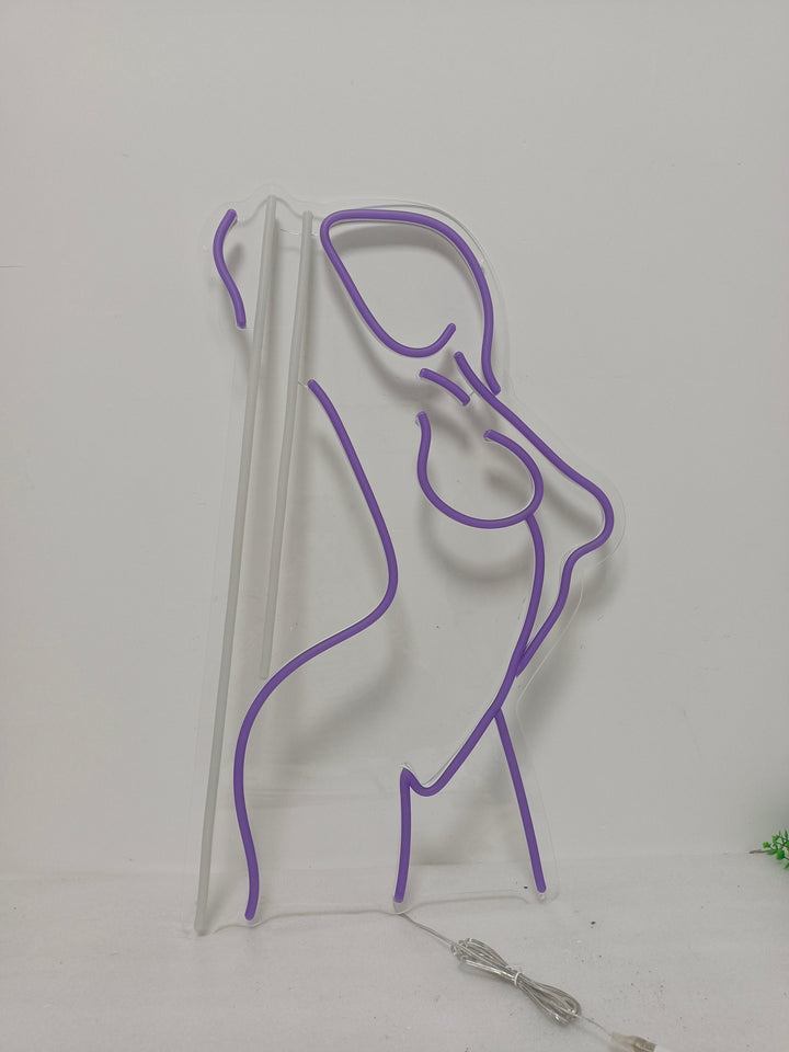 Woman Body Dancing Neon Sign - GEEKNEON