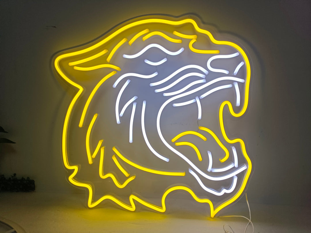 Tiger Head Neon Sign - GEEKNEON