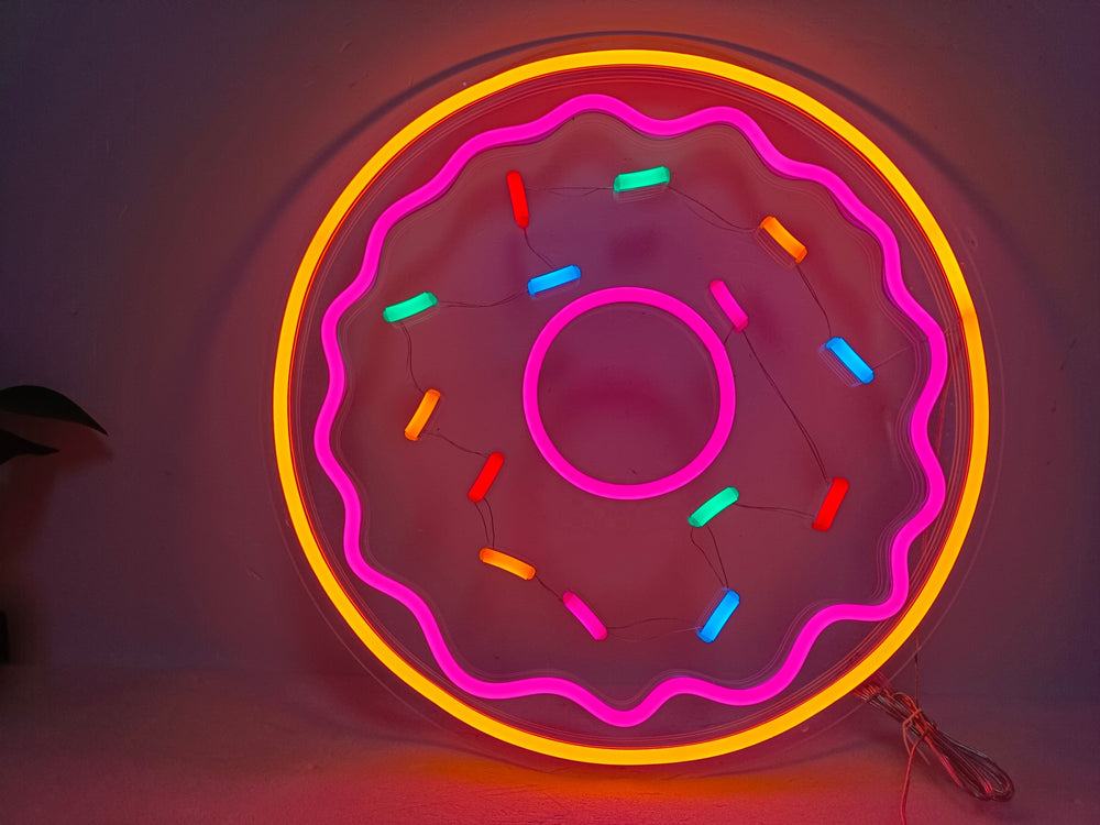 The Real Donut LED Neon Sign