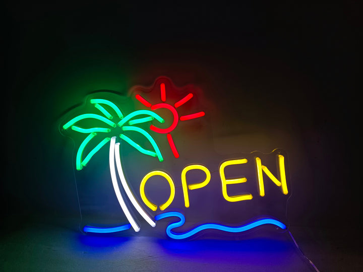 Open Bar Neon Sign - GEEKNEON