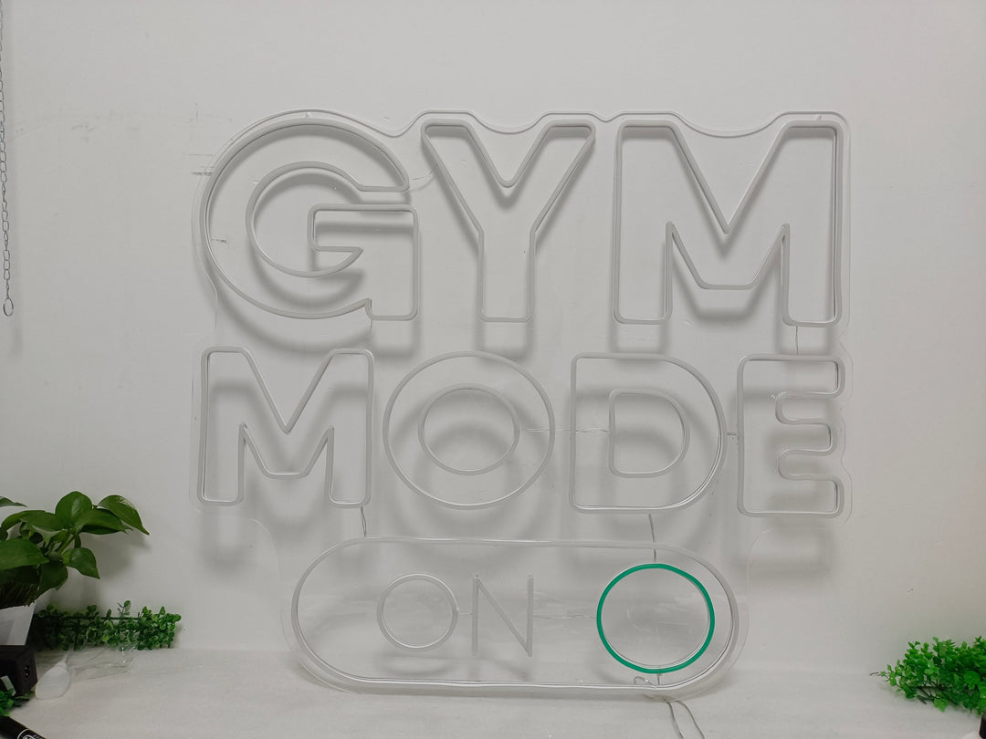 Gym Mode On Neon Sign - GEEKNEON