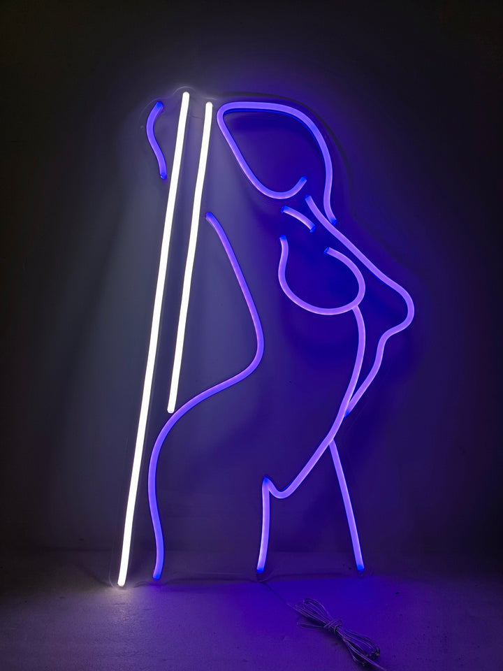 Woman Body Dancing Neon Sign - GEEKNEON