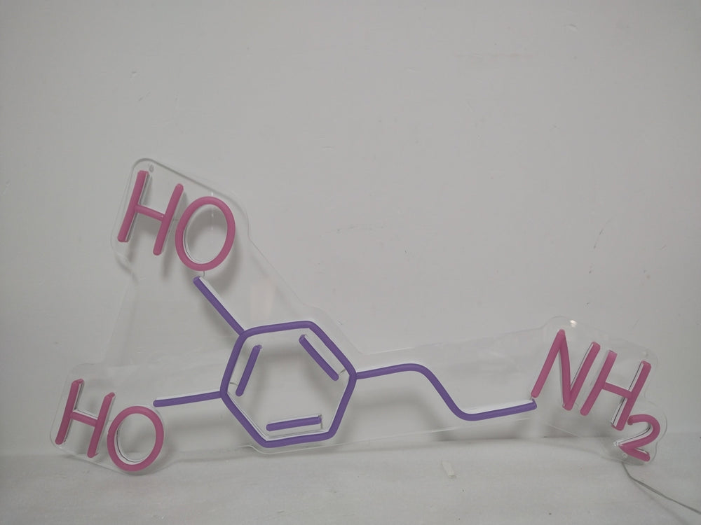 Chemical Formula Neon Sign - GEEKNEON